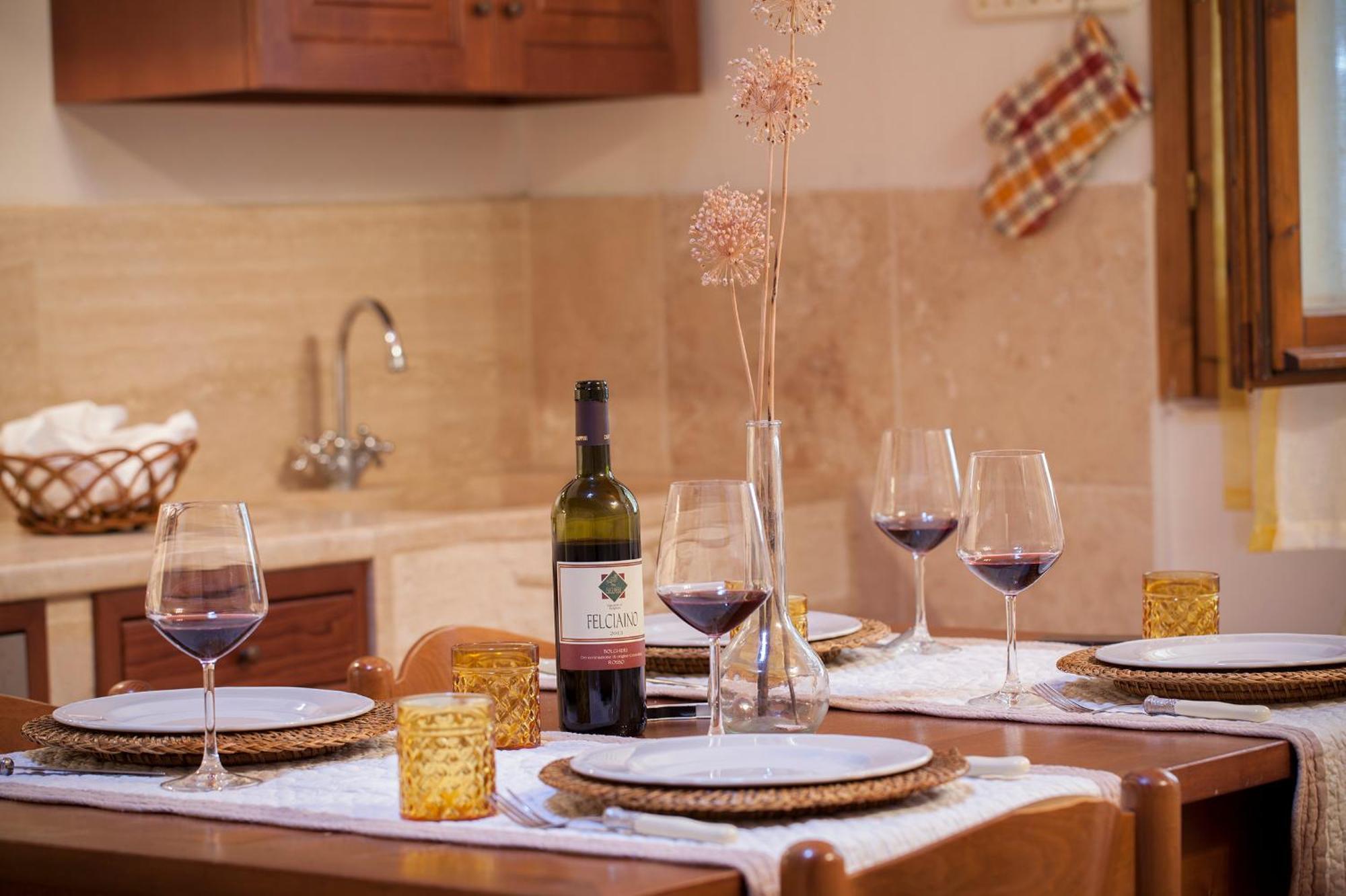 Agriturismo Tra Gli Ulivi, Chiappini Winery Bolgheri Buitenkant foto